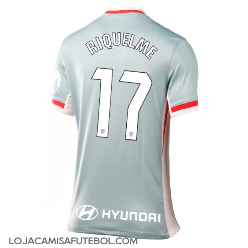 Camisa de Futebol Atletico Madrid Rodrigo Riquelme #17 Equipamento Secundário Mulheres 2024-25 Manga Curta